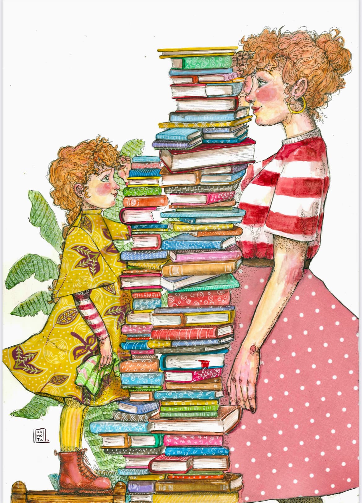 Creciendo con libros.